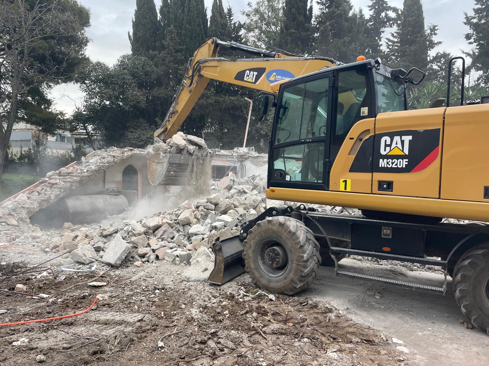 Démolition - Mougins - Évacuation de gravats
