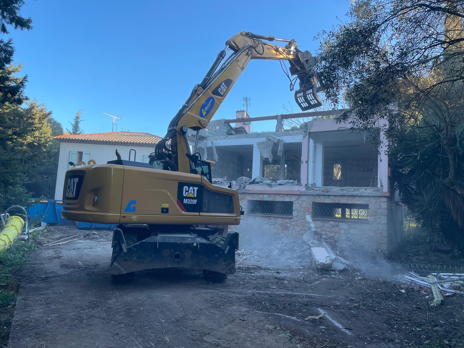 Démolition - Mougins - Déconstruction de bâtiment