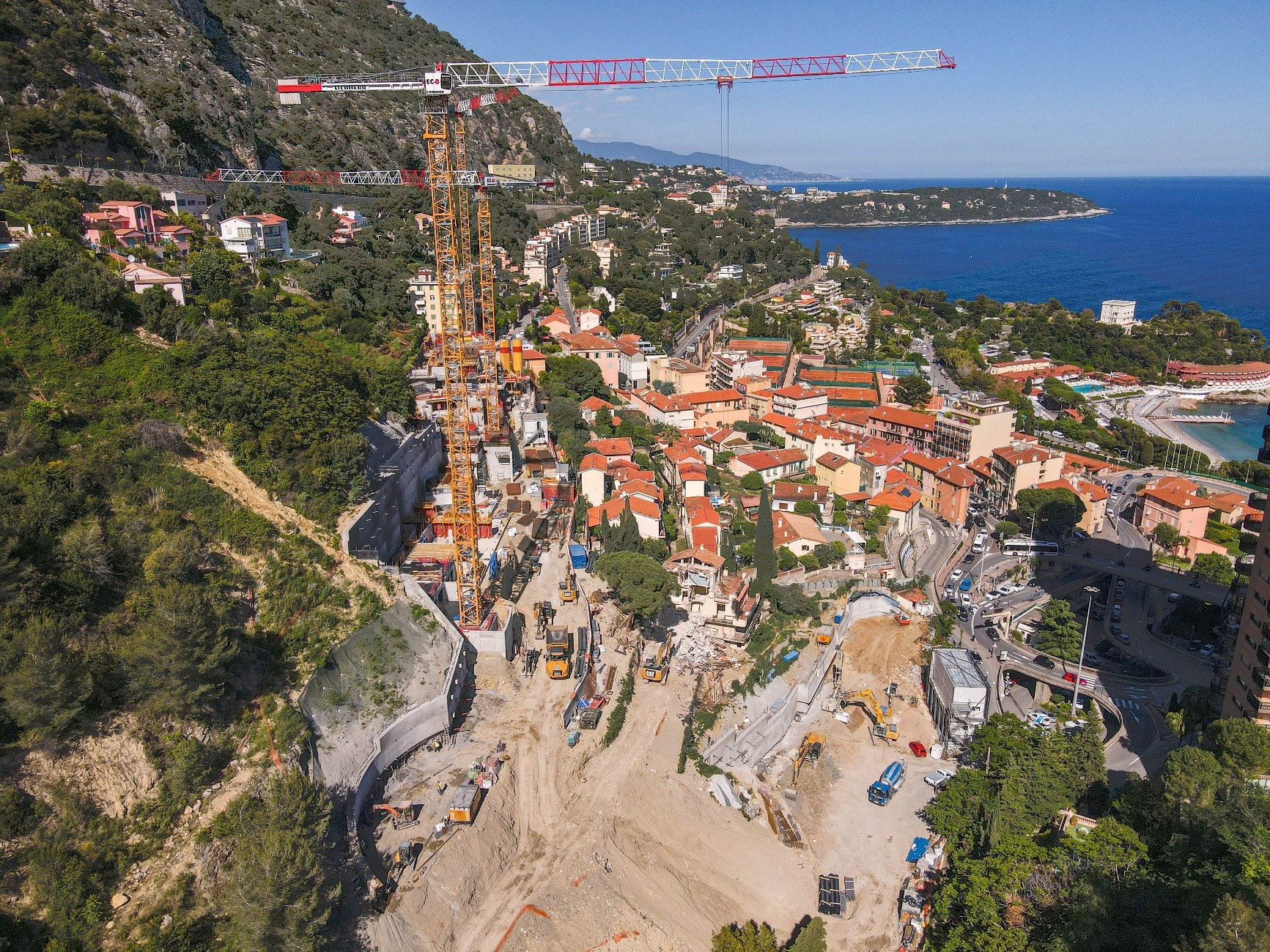 Terrassement - Roquebrune-Cap-Martin - Confortement et gestion des eaux